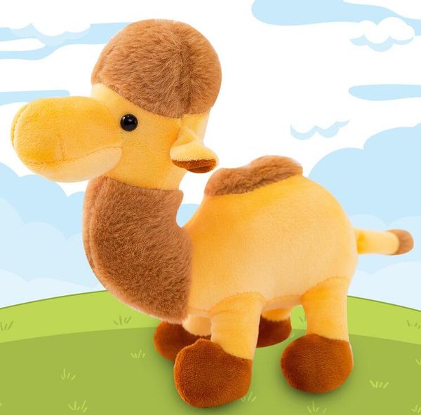 

creative cute desert camel plushtoy animal soft doll home decoration simulation cartoon animal doll children kids birthday gift