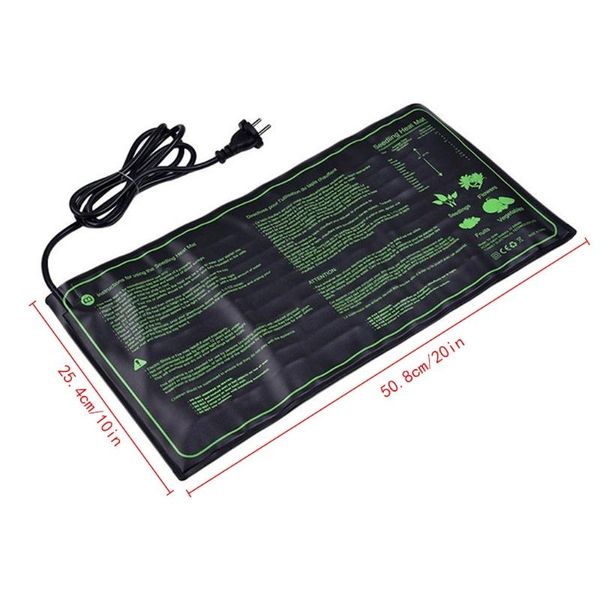 

planters & pots 20 inch x 10 pvc waterproof seedling heat mat seed starting germination drop