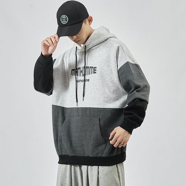 

2021 new 5xl harajuku hoodie oversize para preto homem moletom com capuz masculino solto ajuste 3w6a, Black