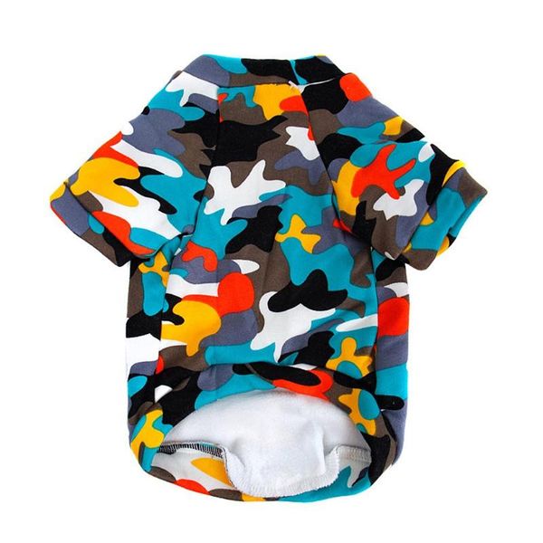 

dog apparel camouflage printed velvet comfortable winter keep warm pets dogs clothes for fashion jacket drop