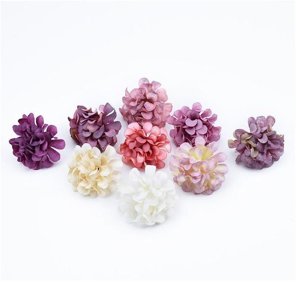 

20pcs decorative flowers wreaths wedding home decoration accessories christmas wreath silk peony stamen artificial jllcai