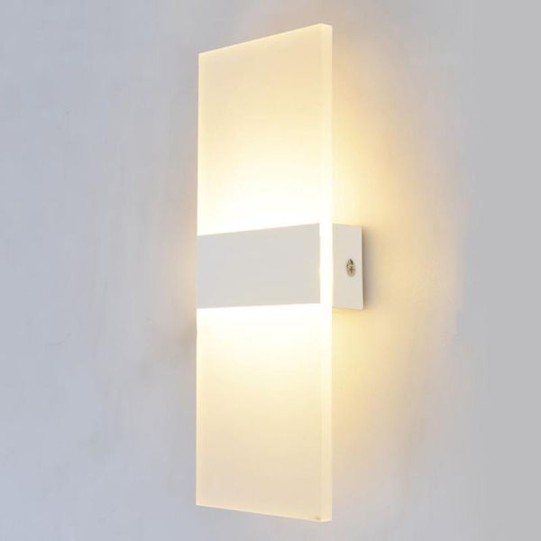 

led wall light 110v 220v indoor lighting home bedroom bedside lamp living room kitchen balcony aisle corridor mirror front lamp