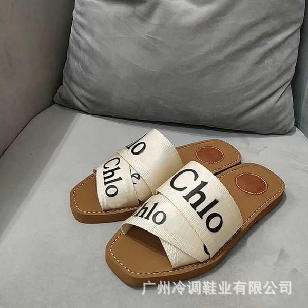 

slippers 2021 new women's shoes flat bottom wear large size beach half zlh, Black