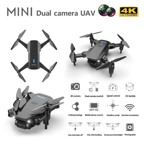 

s603 folding four axis 4k aerial uav high definition dual camera child electric remote control aircraft model