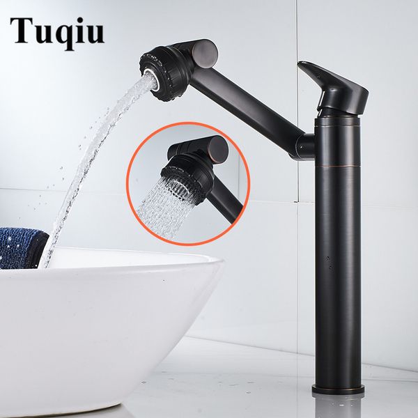 

2021 new bathroom basin faucet with shower head gold sink mixer tap black oil brushed & cold rotating spray nozzle unique design ywjm