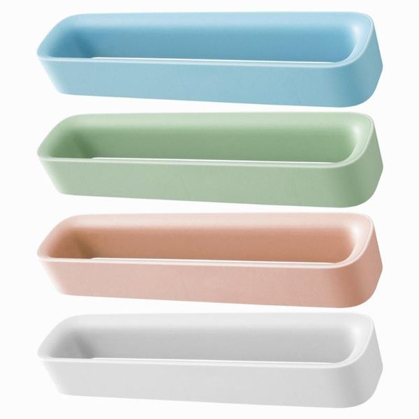 

clothing & wardrobe storage 1pcs wall-mounted punching toilet wall suction rack artifact shoe shelf bathroom slippers