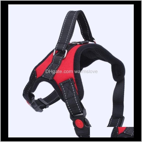 

12 styles dog vest harnesses safety lock buckle adjustable strong padded chest large and medium heavy duty dog harness supplies haga4 c2dgq