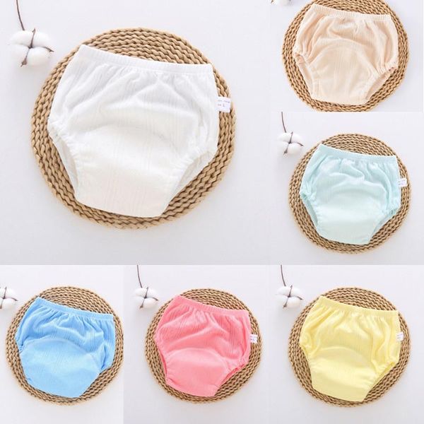 

cloth diapers 4 layers cotton toddler baby infant toilet potty training pants reusable waterproof nappies underwear padded