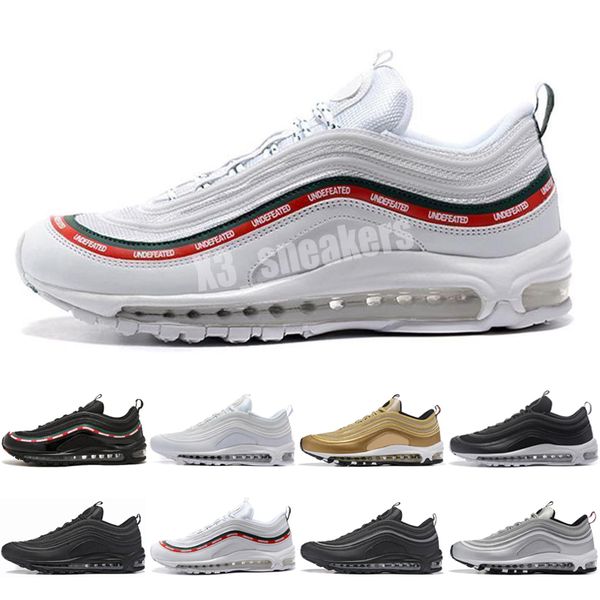 

2021 og x mens outdoor running shoes bred undftd unbeaten black silver bullet metal gold olive men and women sneakers 36-45 x31