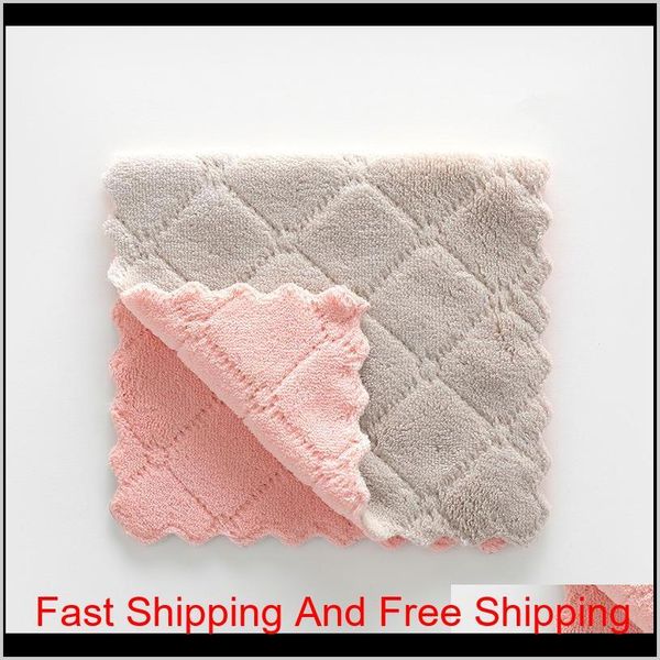 

wholesale reusable microfiber cleaning cloth super absorbent dish towel home kitchen oil and dust clean wipe rag qylyzz petsyard
