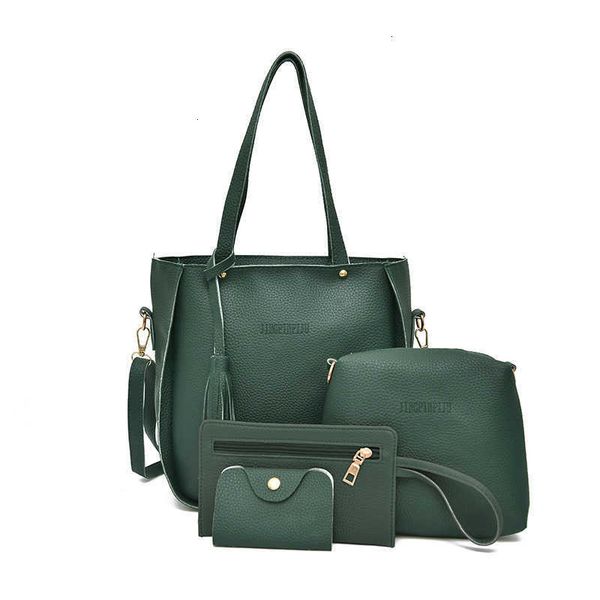

hbp non-brand one piece set women's single shoulder cross carry on mobile phone, wallet, wind, son and mother bag, tassel 4 sport