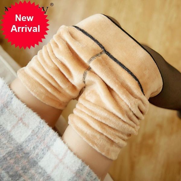 

normov winter high elastic push up warm thick pantyhose for women csual fitness slim fit tights1obp, Black;white