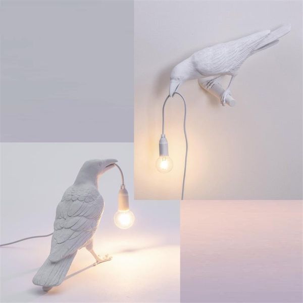 

table lamps animal crow bird nordic living room balcony restaurant designer sconces wall lights auspicious deco lighting