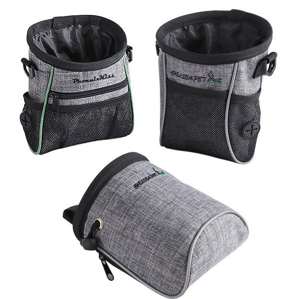 

dog car seat covers 1pcs portable training bag pet snack supplies large capacity puppy reward waist for cat