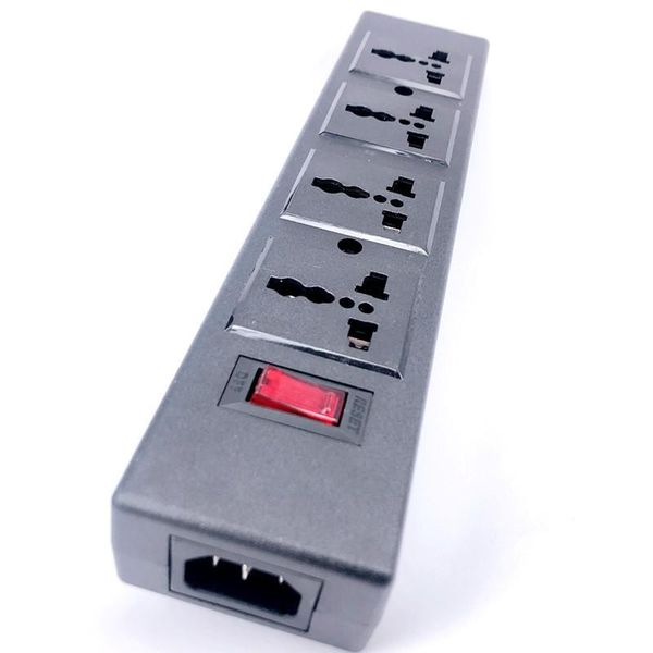 

smart power plugs 4 ways pdu strip universal with overload protector port socket outlet extend circuit breaker switche