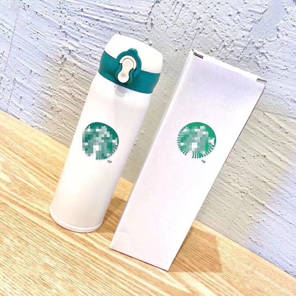 

water bottles smart starbucks thermos stainless steel just straight through student 500ml outdoor water bottle