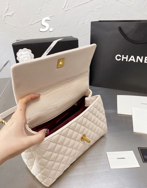 

women luxury designer handbags handbag tote bag crossbody messenger shoulder chain good quality leather purses high capacity v-shape rhombic