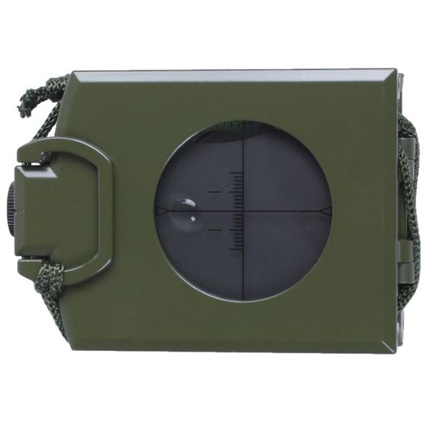 

new professional army metal sighting compass clinometer camping