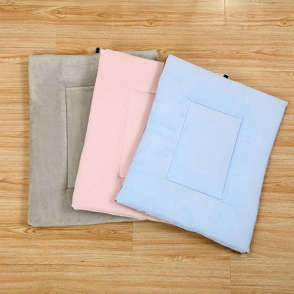 

summer dog bed mat pet cushion blanket small large dogs cooling mats puppy cat fleece beds cats pad cama perro hundebe