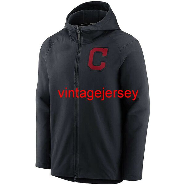 

new 2021 cleveland collection pregame full-zip hoodie s-3xl, Blue;black