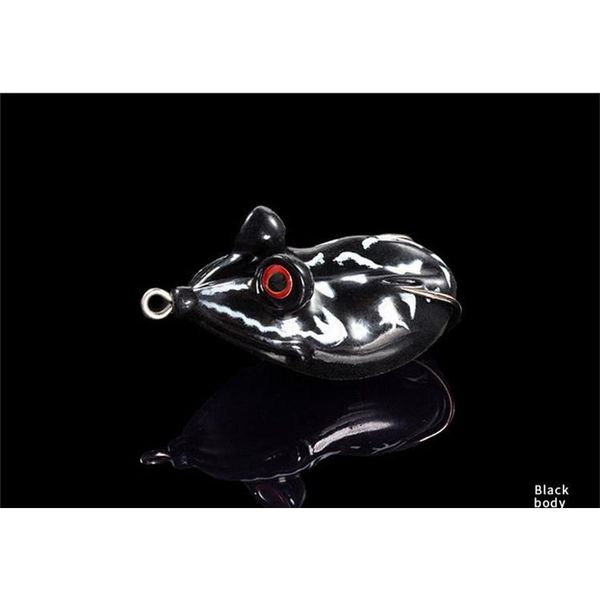 

3d big eyes soft rubber frog snakehead fishing lures 4.5cm 14g floating swimming popper stron jllltk sport777