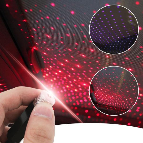 

interior&external lights car roof star ambient light romantic usb night atmosphere lamp home interior decoration mini ceiling projector gala
