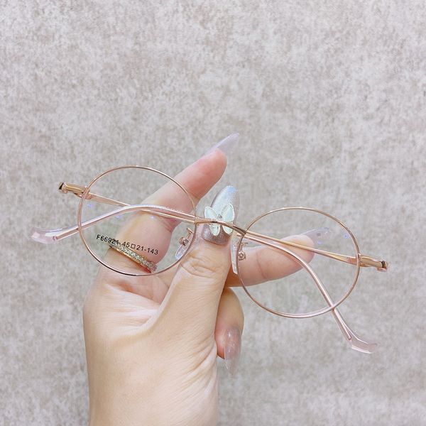 

70% off small 45 inch metal frame is suitable for children's small face glasses, myopia and blue proof lenses yjwg, White;black