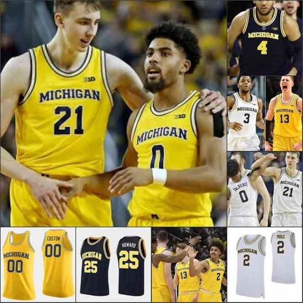 

goodmichigan basketball stitched jerseys 1 charles matthews 14 rico ozuna-harrison 44 jaron faulds 23 brandon johns jr., Black