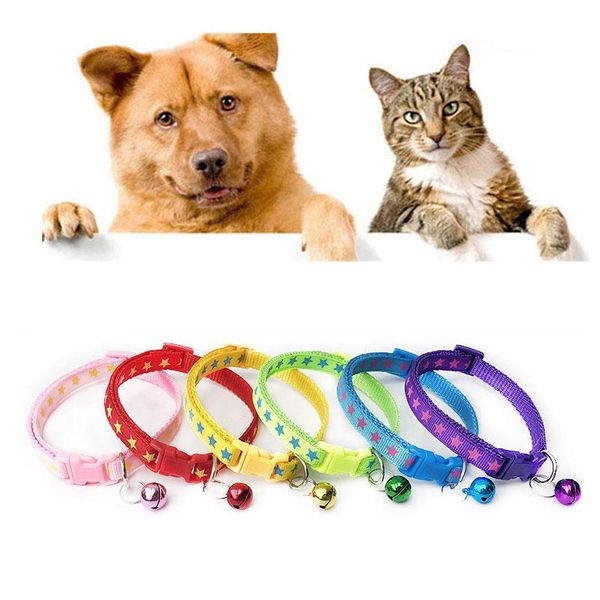 

dog collars & leashes cat printing collar neck strap adjustable belt good quality fashion cute safety convenient practical pet accessories s