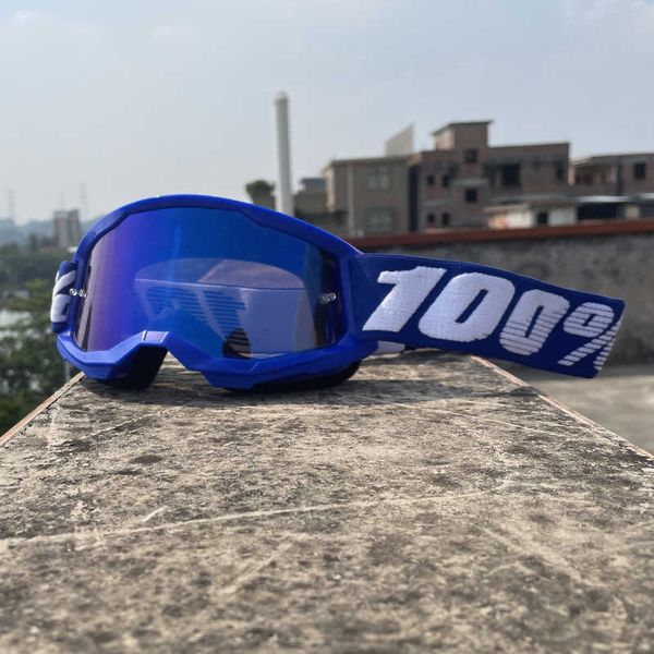 

21 100% strata coated off-road motorcycle helmet goggl, White;black