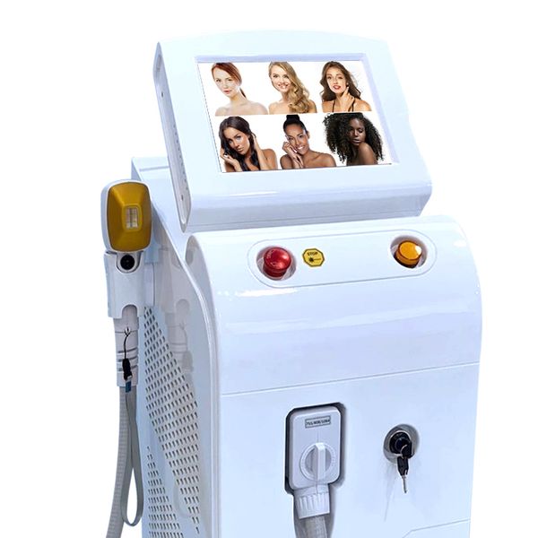 

big power 1600w selling diode laser hair removal machine handle painless and permanent hair removal machine price, Black