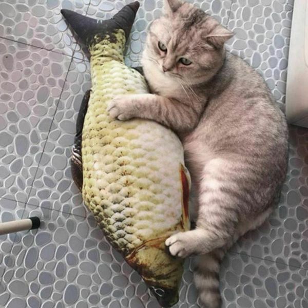 

cat toys 7 style 3d artificial catnip fish plush dog sleeping pillow cushion 1pcs chew pet scratch y4e6