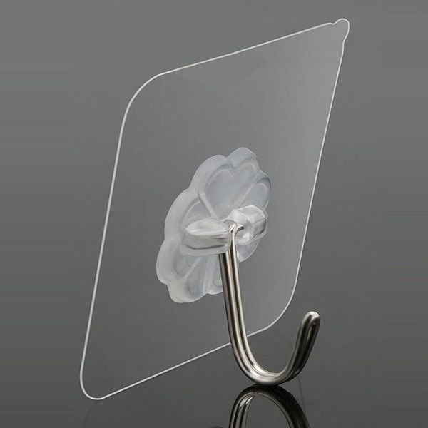 

10pcs hanger hook suction cup adhesive wall vacuum sucker heavy bathroom transparentload rack stainless steel transparent