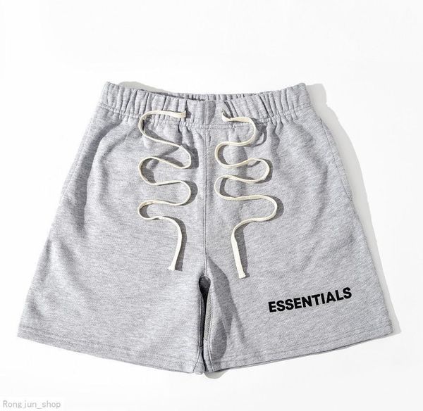 

mens essentials high shorts for men hip hop style streetwear with 5 colors, Black