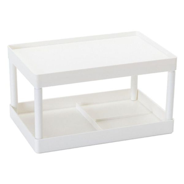 

hangers & racks 1pc deskstorage shelf dormitory organizing rack home stand (white)