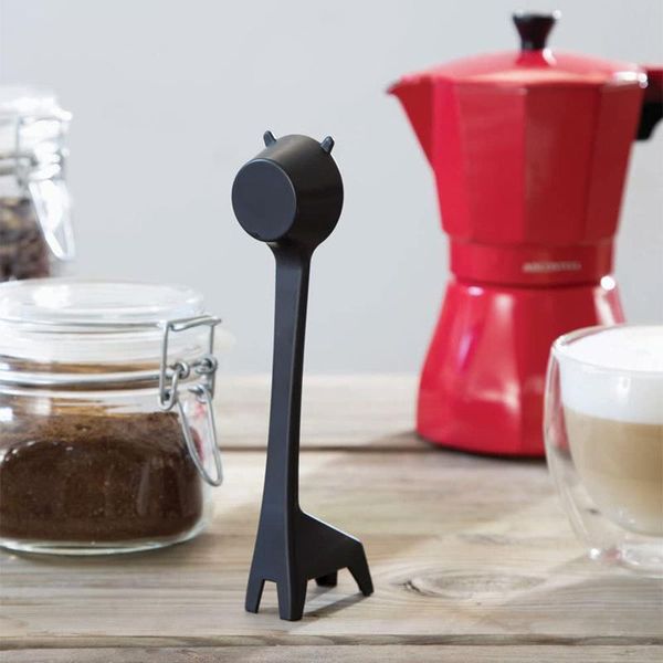 

spoons 1/3/5/10 pcs cartoon giraffe coffee spoon cafe home milk tea stirring bean powder quantitative kitchen tool