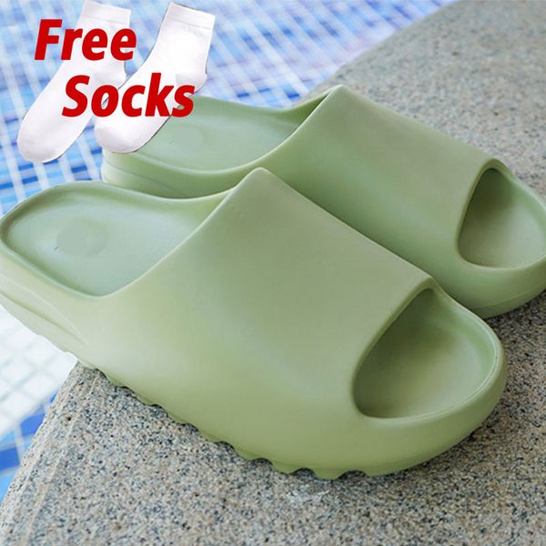 

yeesy foam runner slide women men slippers desert sand bone resin sandal bench sneakers yoga outdoor sports football basketball soccer a rju, Black