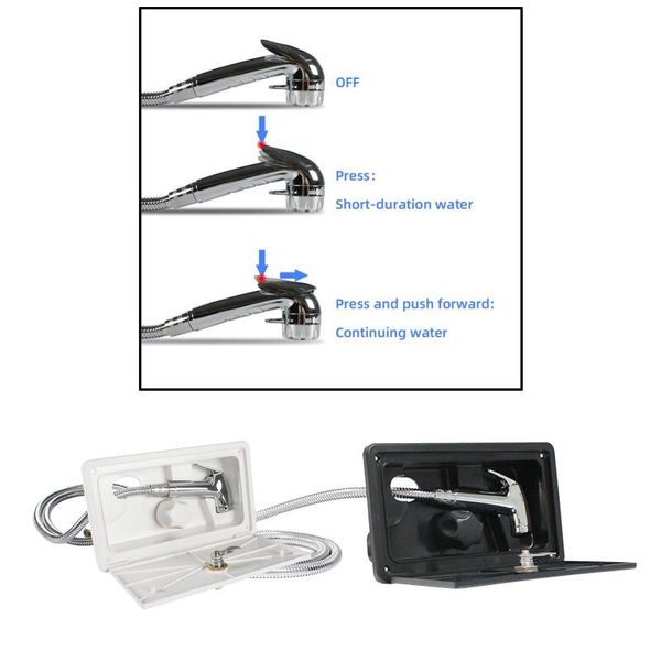 

parts rv shower with lock and key stainless steel boat marine camper kitchen