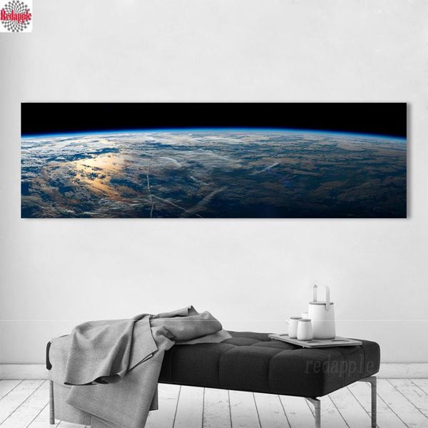 

diamond painting 5d diy panoramic earth space natural landscape 3d embroidery mosaic cross stitch kits large size decor