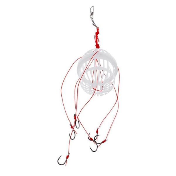 

sea fishing tackle with 6 solid durable carbon steel fishing hook outdoor fishhook carp fishing accessorie jllswx