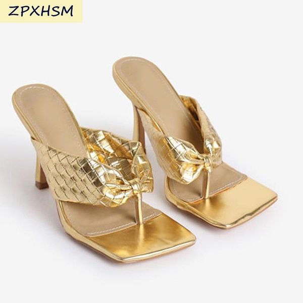 

summer sandals high heels shoes fall street look females square head open toe clip-on strappy sandals 9cm women f473, Black