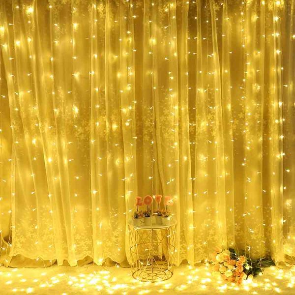 

led ice bar curtain color string outdoor waterproof star room decoration day hanging lamp