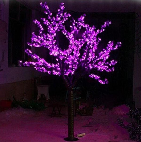 

christmas decorations led artificial cherry blossom tree light 1248pcs bulbs 2m/6.5ft height 110/220vac rainproof outdoor use