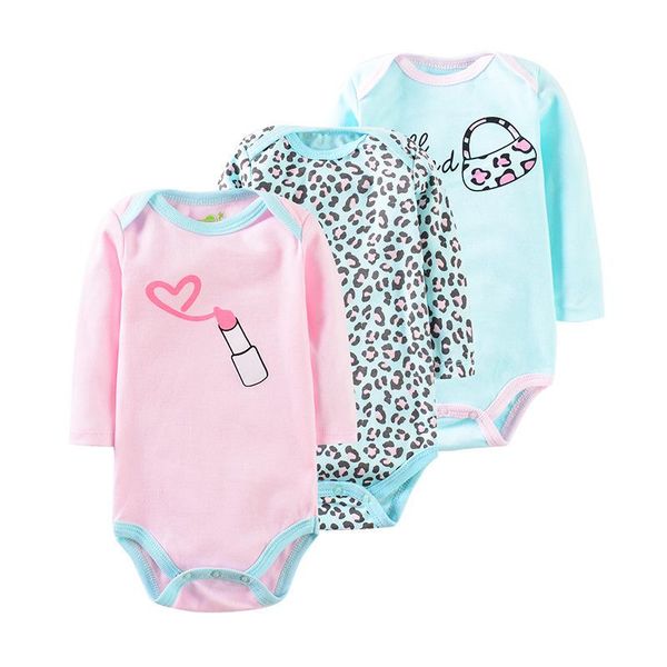 

spring and summer baby suit romper three-piece romper with various colors, Blue