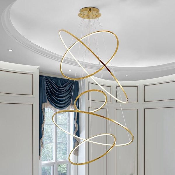 

brief home decor ring lamp chandelier loft in the hall living dining room gold staircase lighting projects lights chandeliers