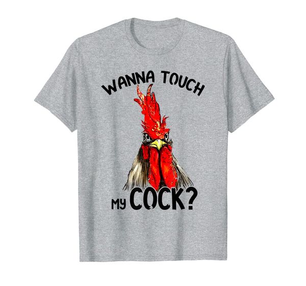 

wanna touch my cock- farmer life lover t shirt, White;black