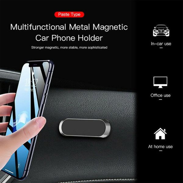 

cell phone mounts & holders universal strip shape magnetic car holder stand bracket mobile air vent mount