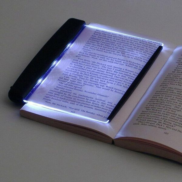

book lights led flat reading light portable travel creative eye desk dormitory protect night lamp h6h3
