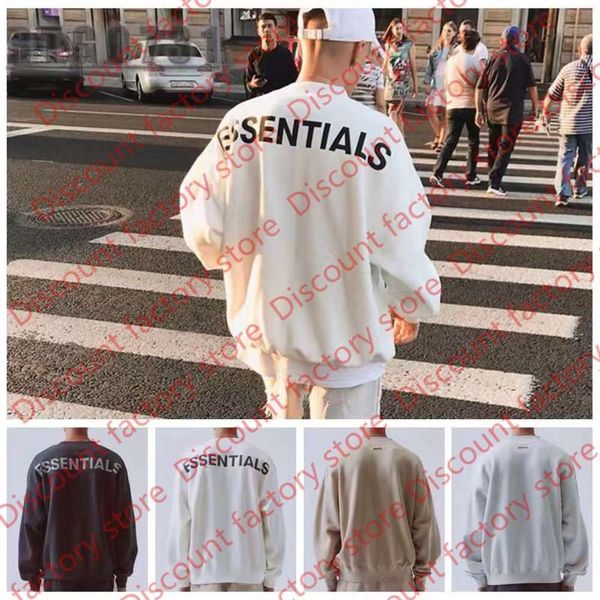 

street sweatshirts men/women loose ovesized reflective embroidery hoodies, Black