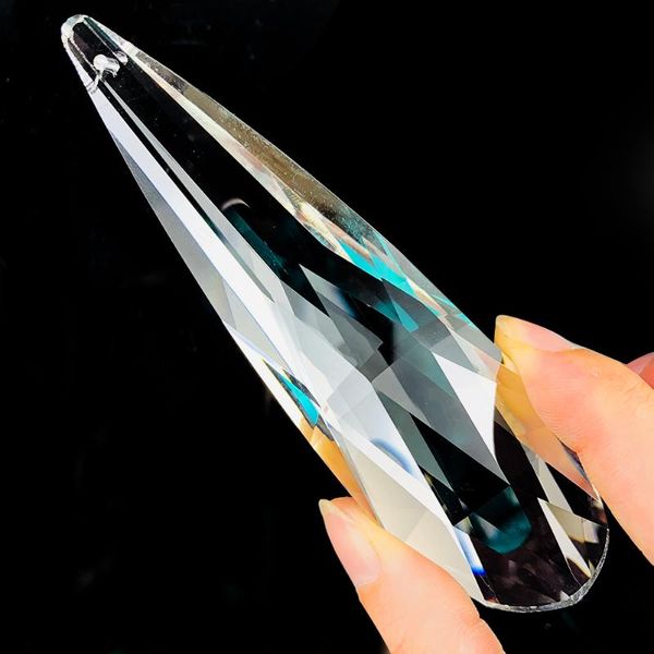 

long mesh crystal pendant 120mm prism rainbow maker lamp parts hanging pendant home diy decordiy bead curtain porch loose bead